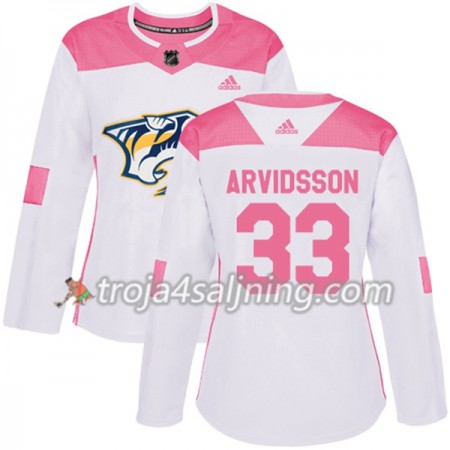 Nashville Predators tröja Viktor Arvidsson 33 Vit 2017-2018 Adidas Rosa Fashion Authentic - Dame NHL Tröjor Nashville Predators tröja Viktor Arvidsson 33 Vit 2017-2018 Adidas Rosa Fashion Authentic - Dame NHL Tröjor